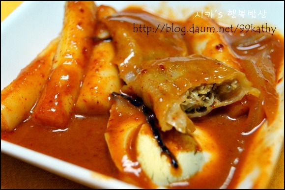 부드러움이 가득한 마요네즈소스 떡볶이