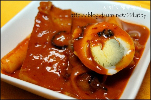 부드러움이 가득한 마요네즈소스 떡볶이