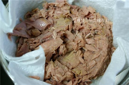 술안주 최고 파프리카 참치전