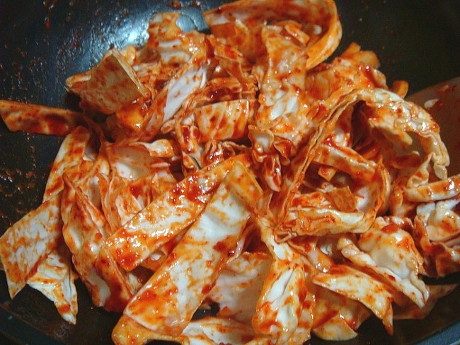 매콤한 신림동 순대볶음
