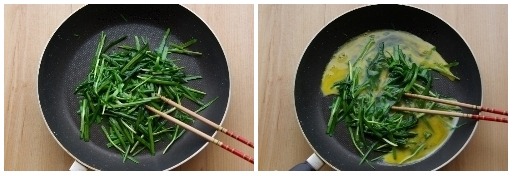 부추 달걀 스크램블~~ 부추볶음이지요 ㅎㅎ