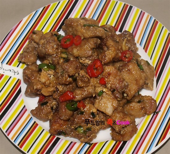 밥반찬으로 좋은 중국식 돼지갈비 만들기