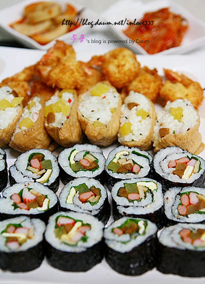 언제 먹어도 맛있는 김밥♡