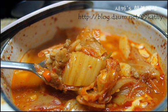 먹다남은 삼겹살 맛나게 처리하기...<돼지찌개와 삼겹조림덮밥>