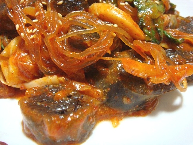 매콤한 신림동 순대볶음