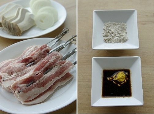 삼겹살꼬치 이미지