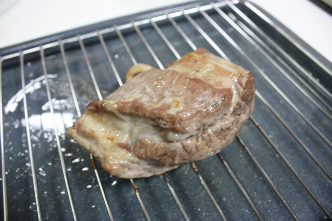 식초 없이도 맛있는 ~~통삼겹 숙주 오미자초무침.