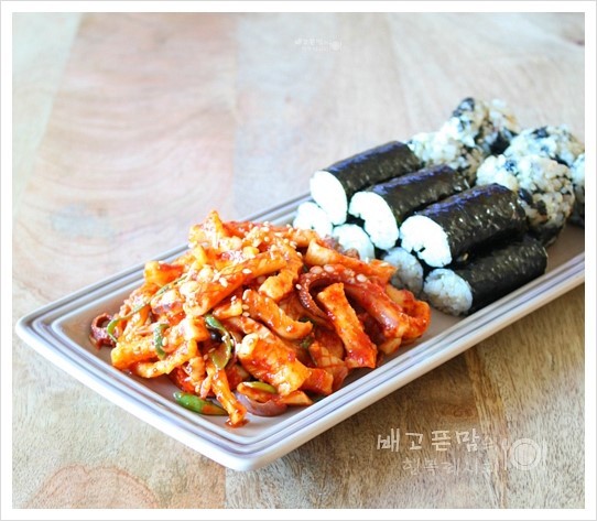 충무김밥 이미지